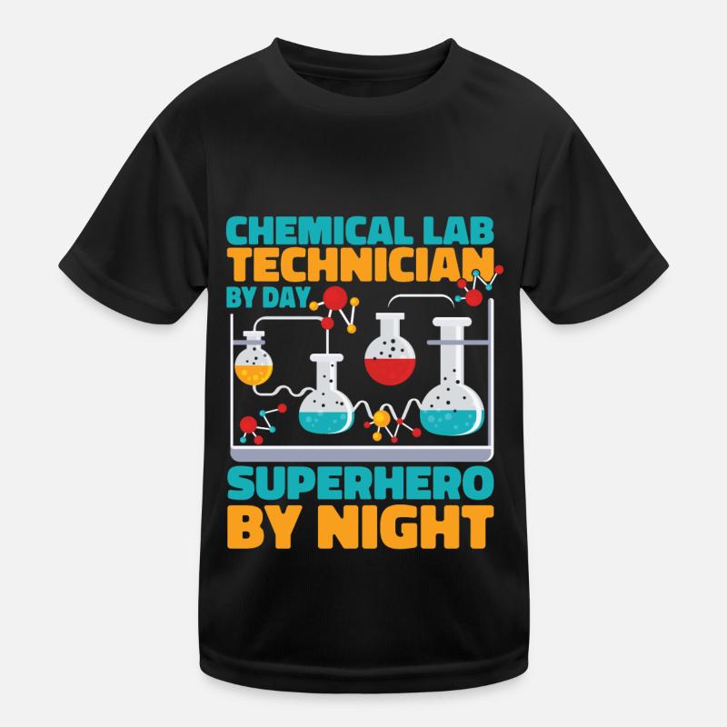 Assistant de laboratoire chimique T-shirt sport Enfant
