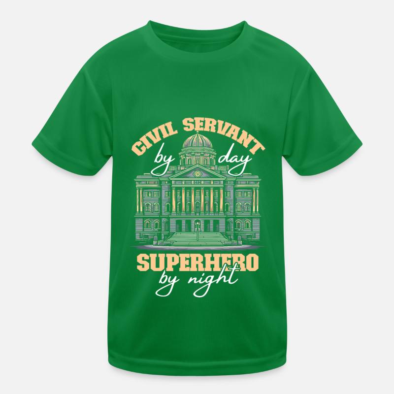 Fonctionnaire T-shirt sport Enfant
