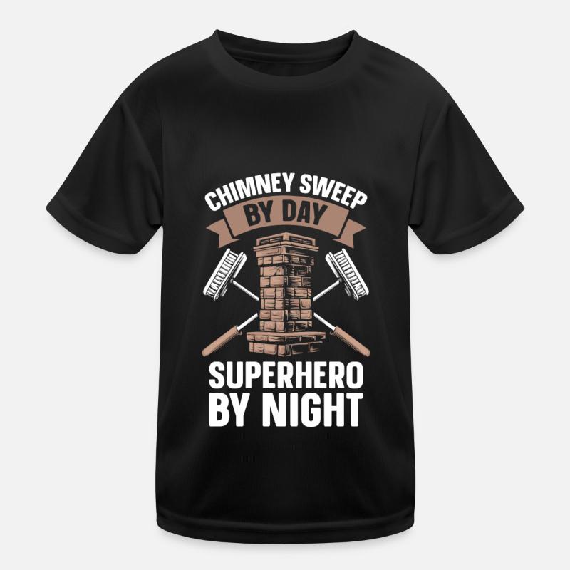 Chimney sweep Kids Functional T-Shirt