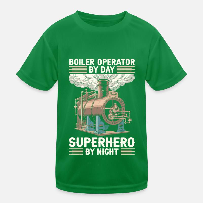 Opérateurs de chaudières T-shirt sport Enfant