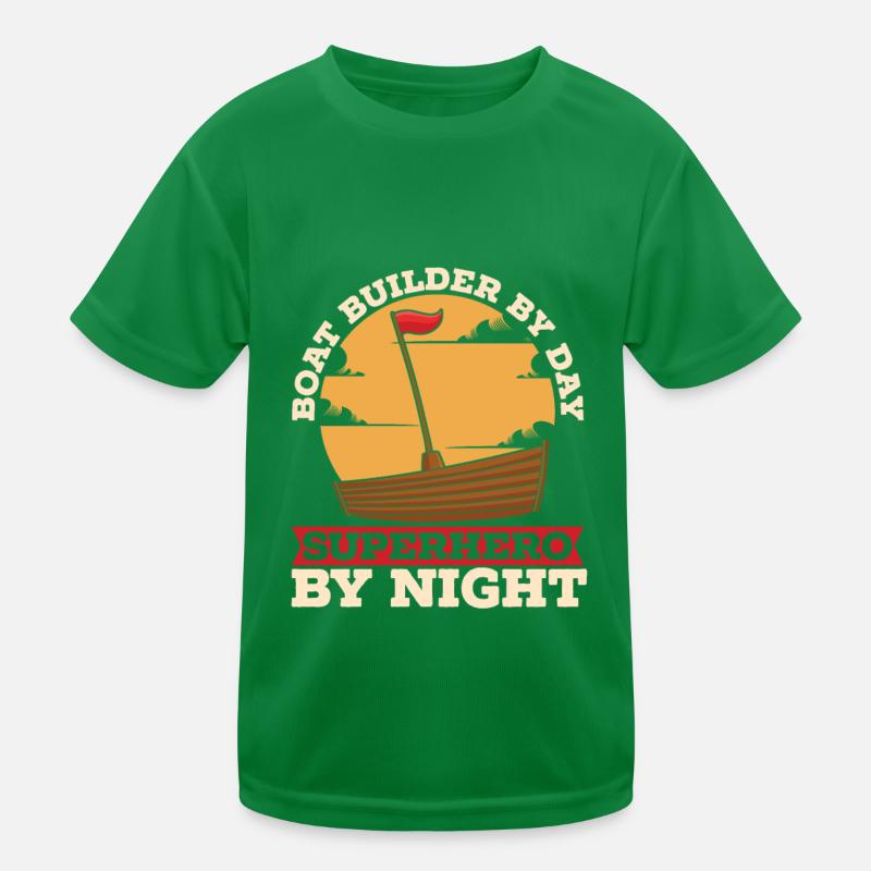 Constructeurs de bateaux T-shirt sport Enfant