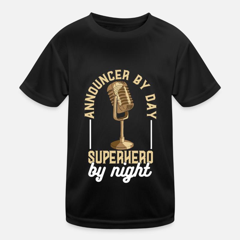 Ansager Kinder Funktions-T-Shirt
