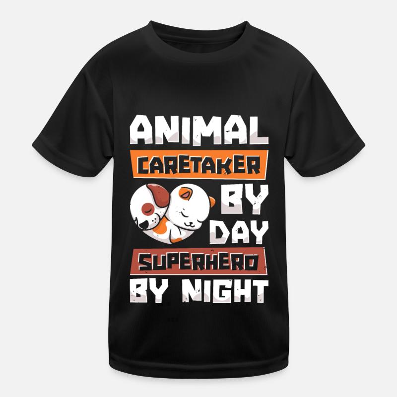 Tierpfleger Kinder Funktions-T-Shirt