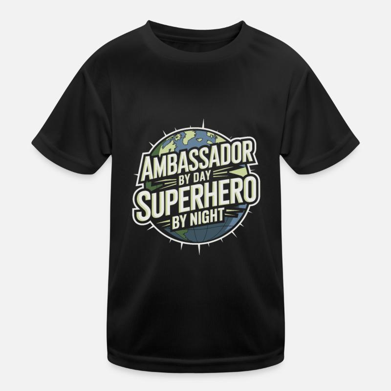 Botschafter Kinder Funktions-T-Shirt