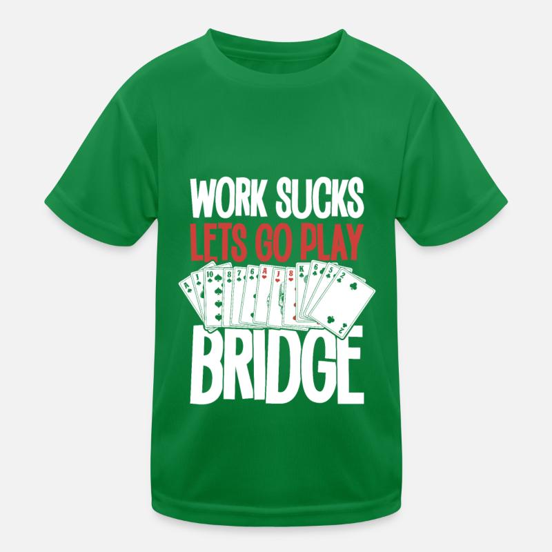 Bridge Kinder Funktions-T-Shirt