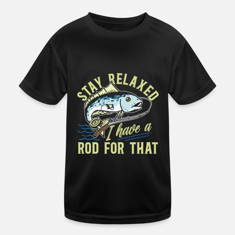 Fisherman Kids Functional T-Shirt