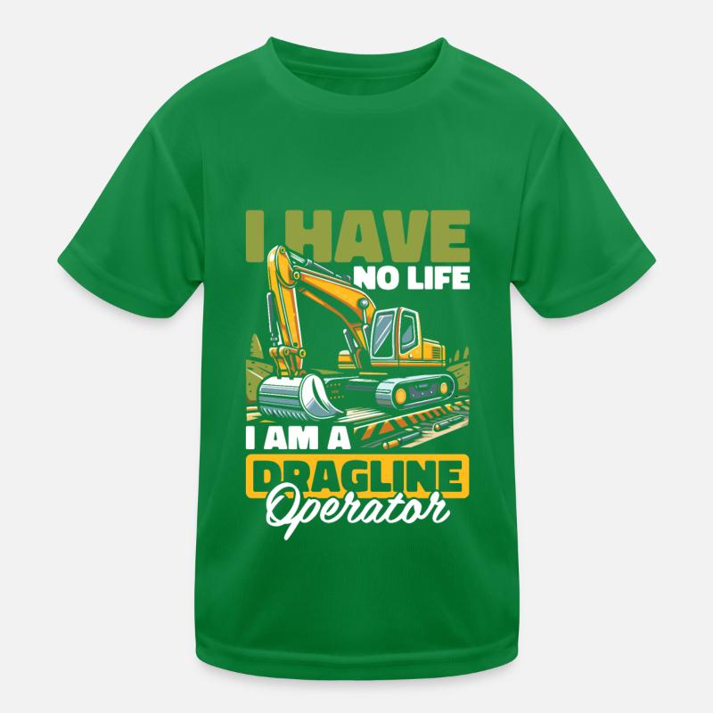 Tow line operators Kids Functional T-Shirt
