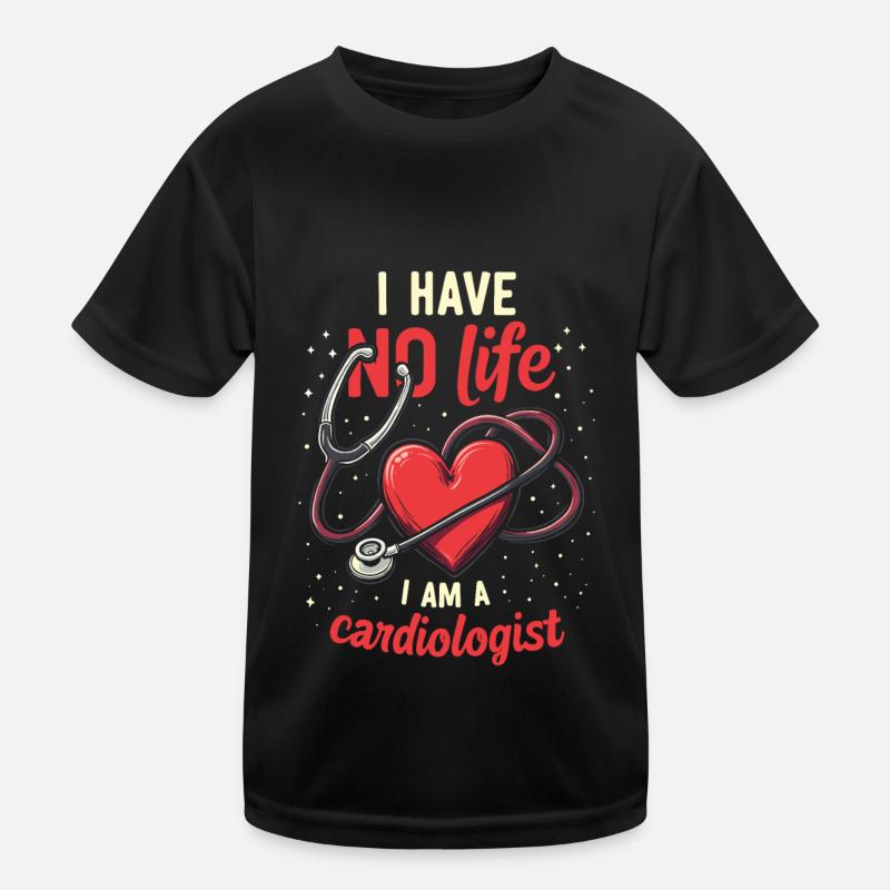 Cardiologue T-shirt sport Enfant