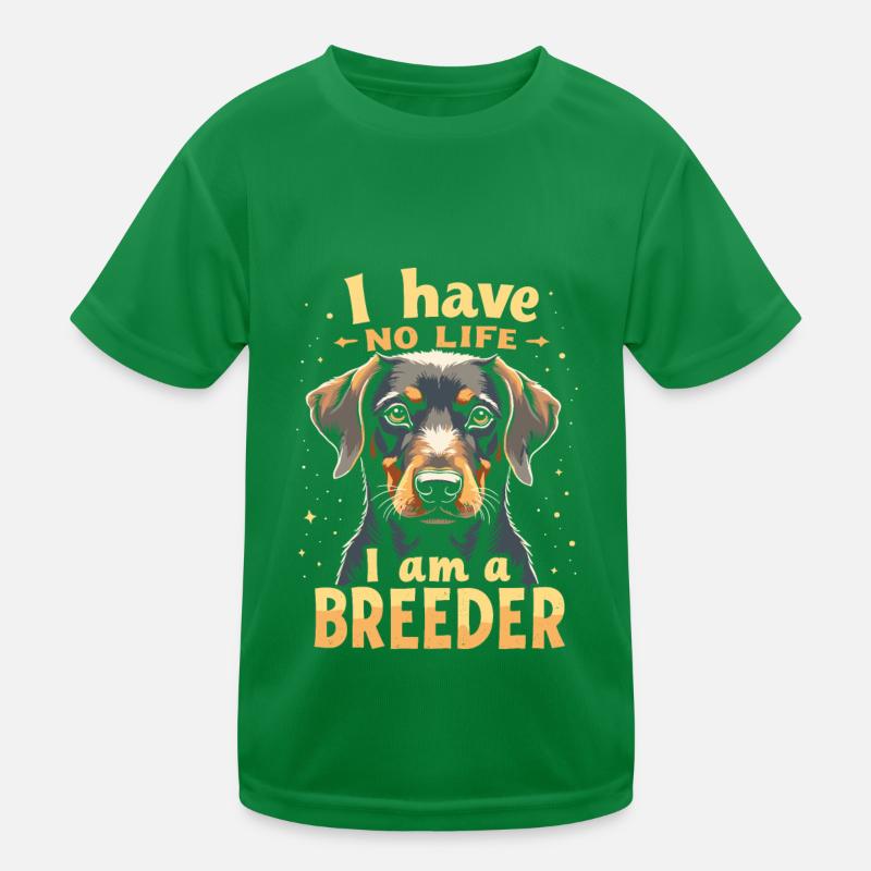 Züchter Kinder Funktions-T-Shirt