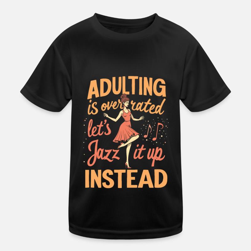Jazz Dance Kids Functional T-Shirt