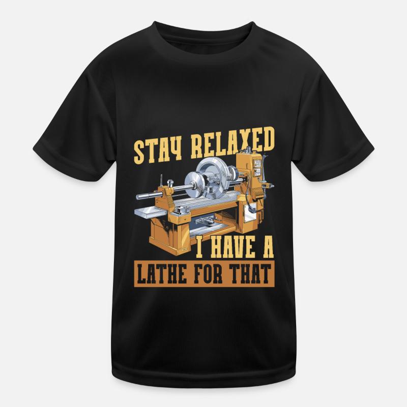 Tourneur sur bois T-shirt sport Enfant