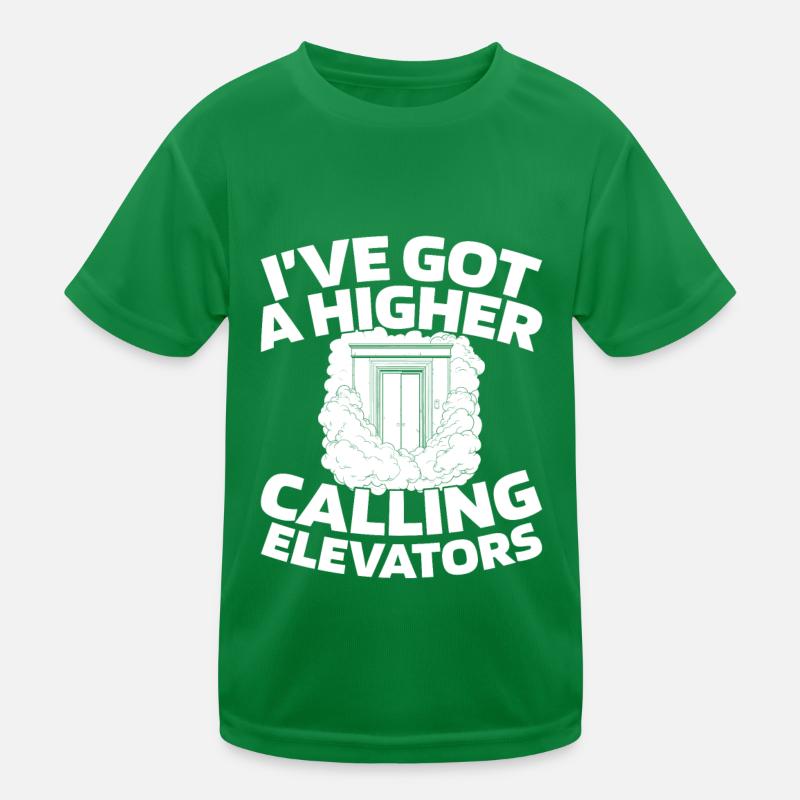 Elevator Elevator Kids Functional T-Shirt