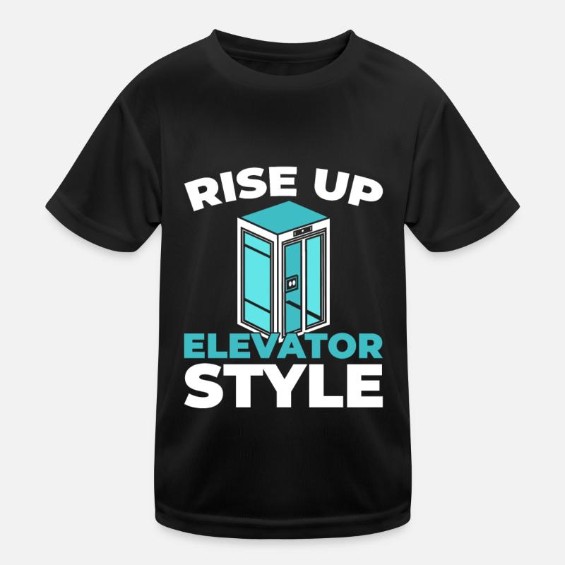 Elevator Elevator Kids Functional T-Shirt