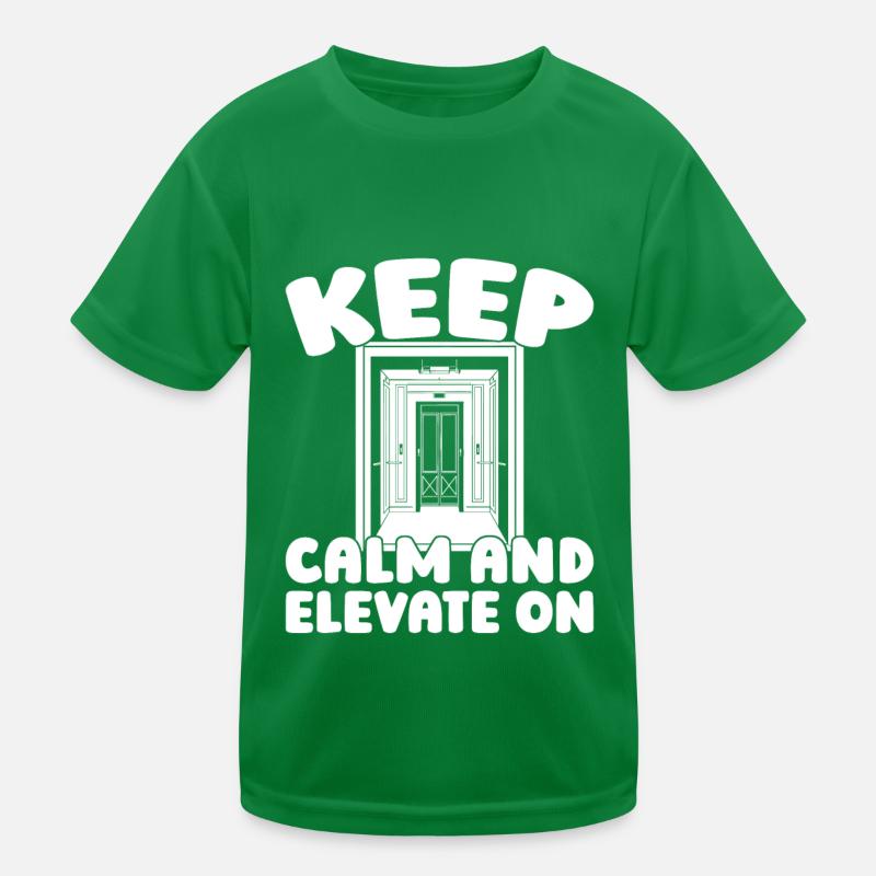 Elevator Elevator Kids Functional T-Shirt