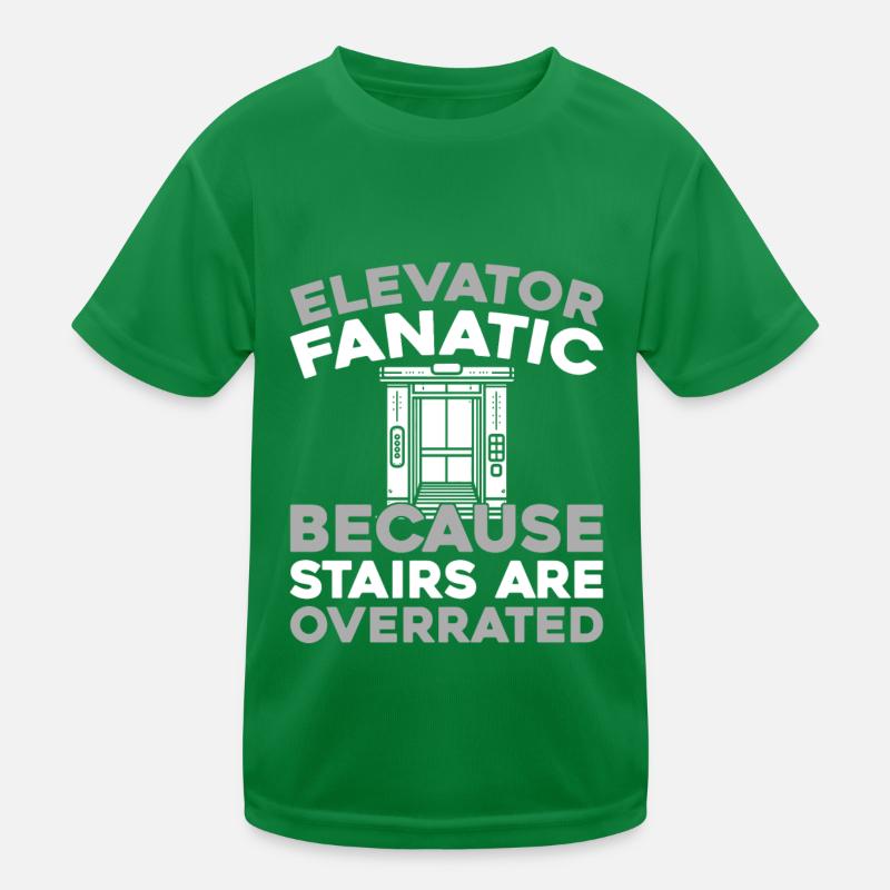 Elevator Elevator Kids Functional T-Shirt
