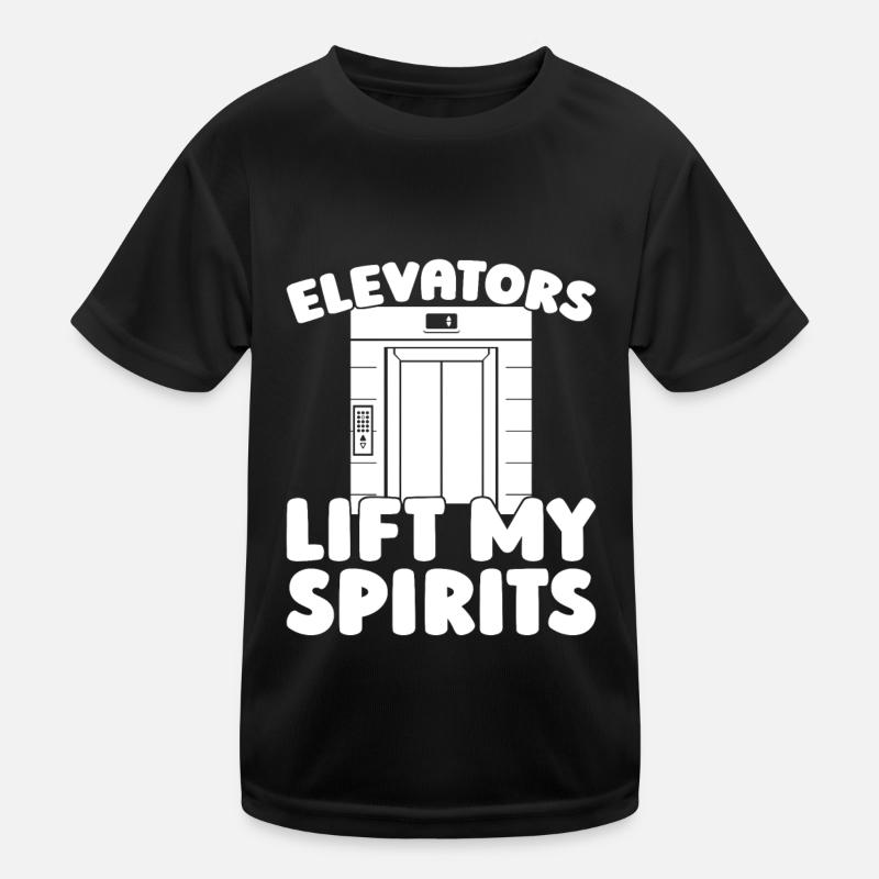 Elevator Elevator Kids Functional T-Shirt