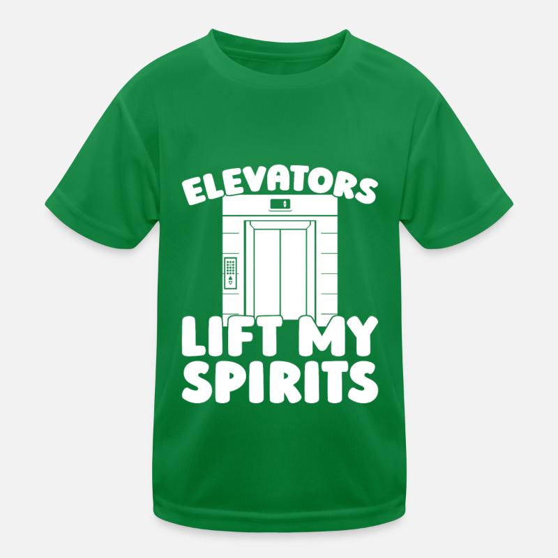 Elevator Elevator Kids Functional T-Shirt