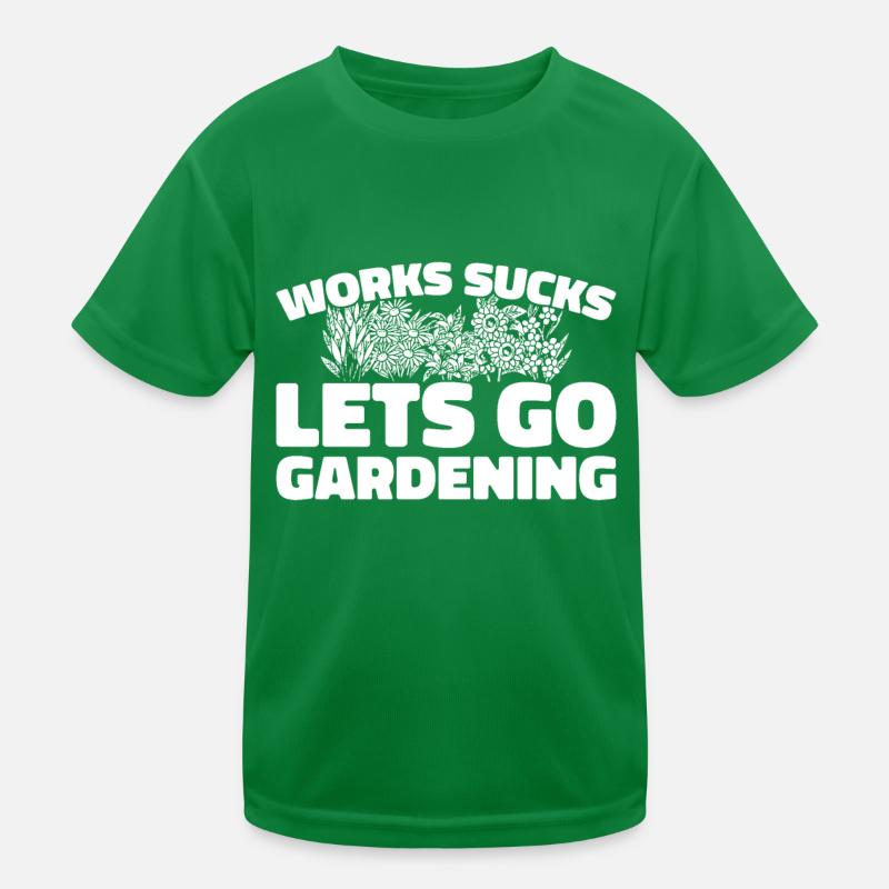 Hobbygärtner Garten Kinder Funktions-T-Shirt