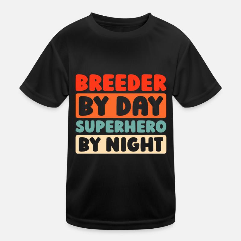 Züchter Kinder Funktions-T-Shirt