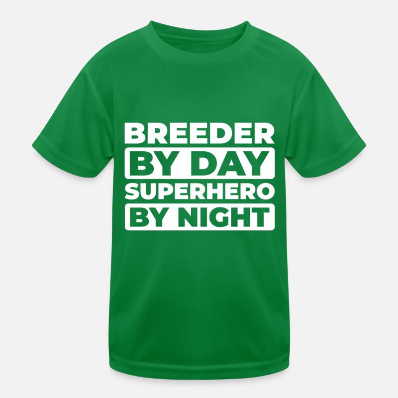 Züchter Kinder Funktions-T-Shirt