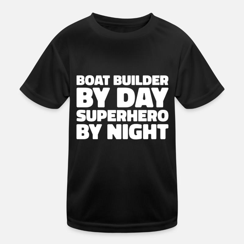 Boat builders Kids Functional T-Shirt