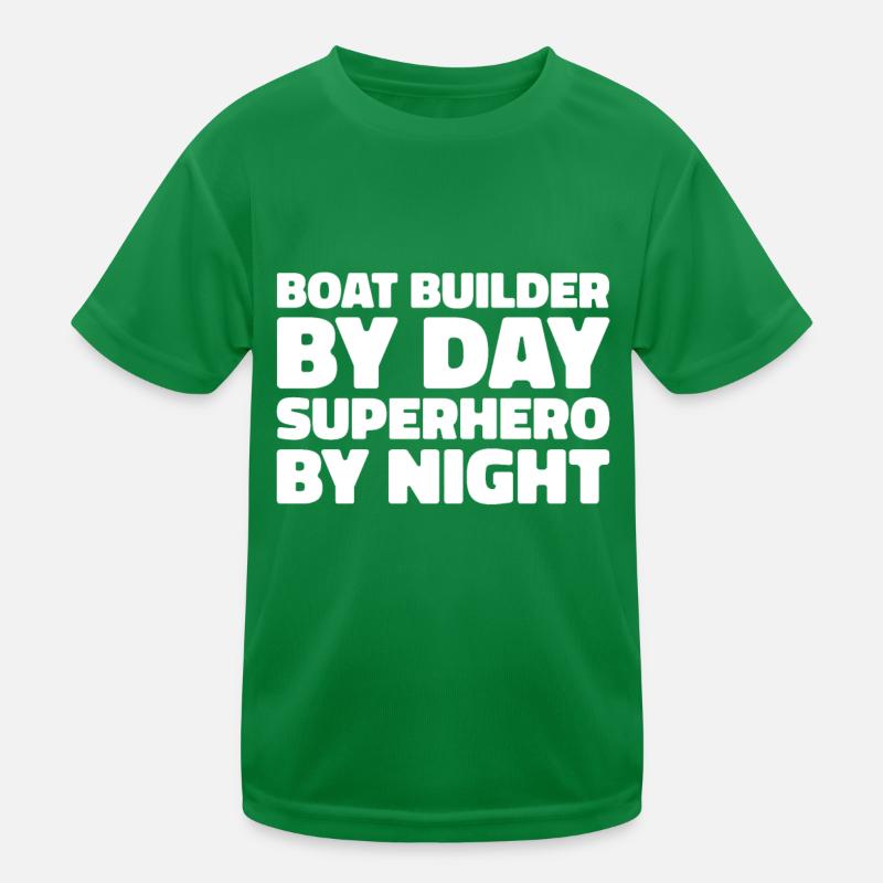 Constructeurs de bateaux T-shirt sport Enfant