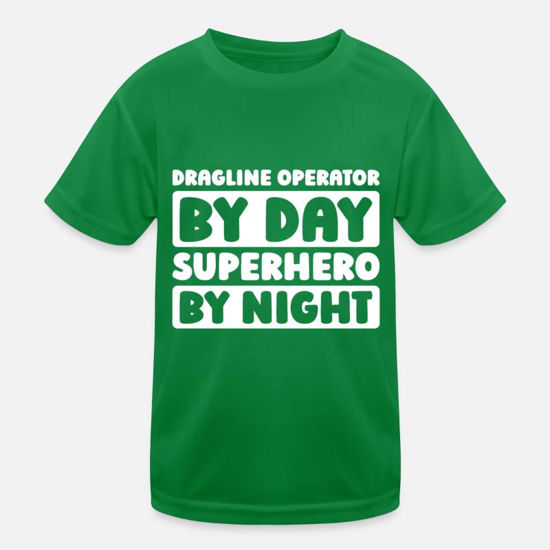Tow line operators Kids Functional T-Shirt