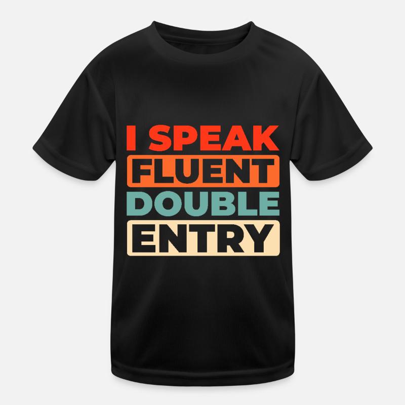 Accountant Kids Functional T-Shirt