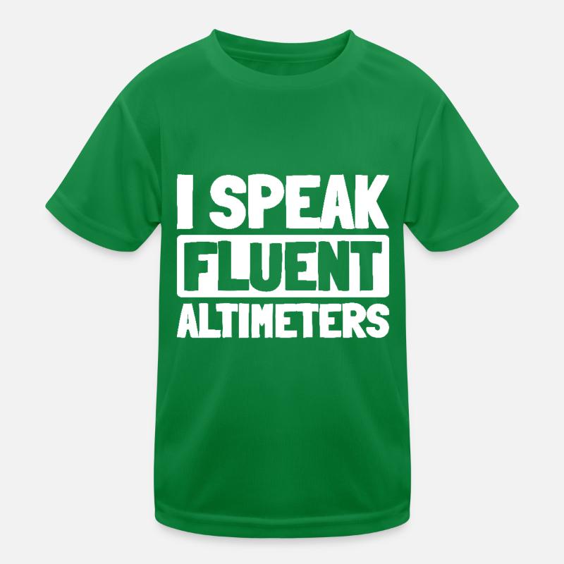 Flight Engineer Kids Functional T-Shirt