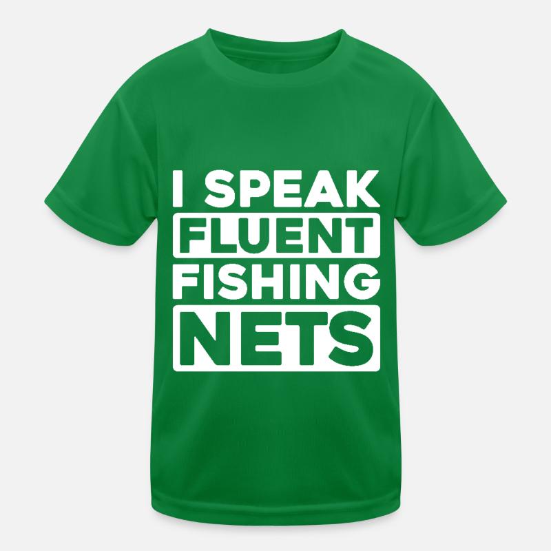 Fisherman Kids Functional T-Shirt