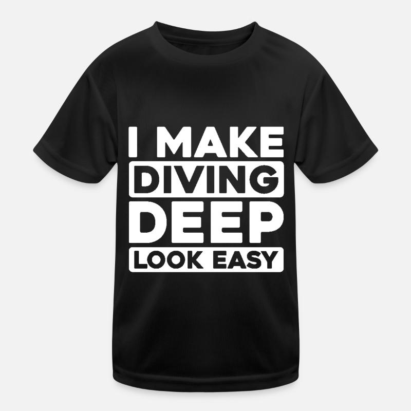 Commercial diver Kids Functional T-Shirt