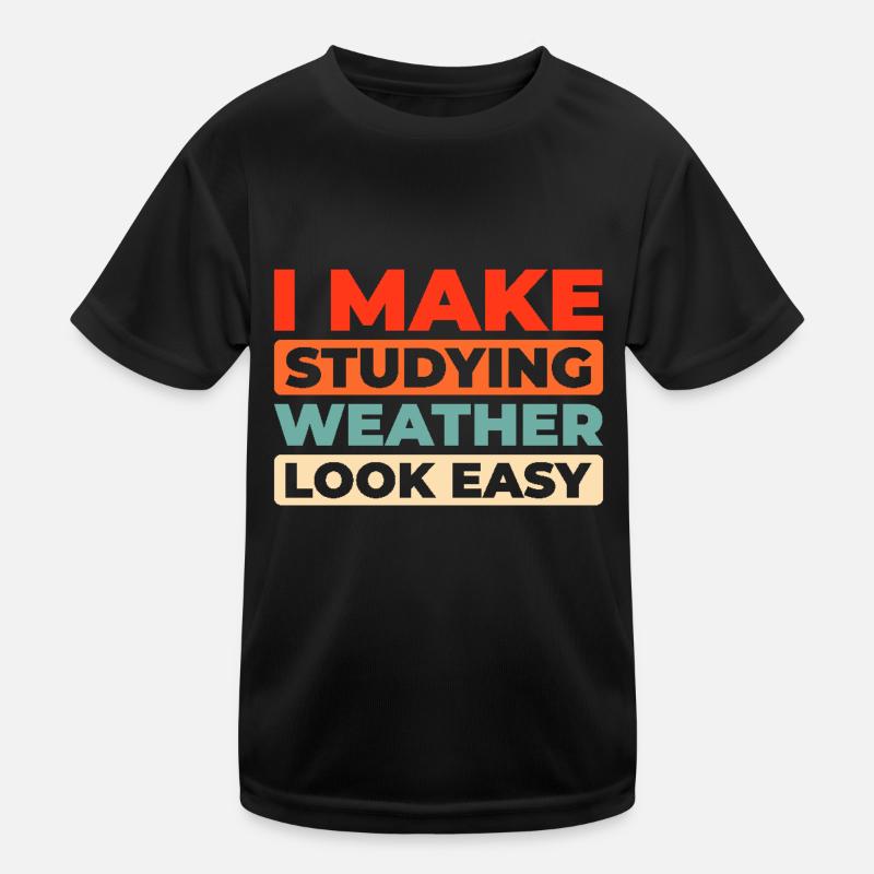 Analyste climat T-shirt sport Enfant