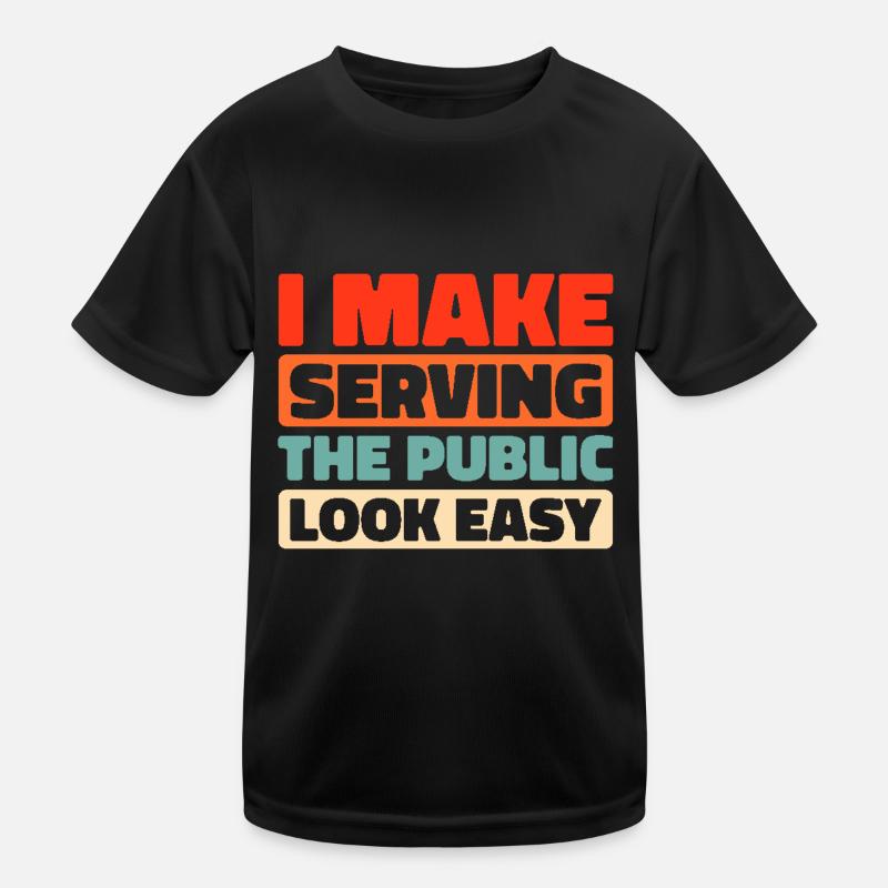 Beamte Kinder Funktions-T-Shirt