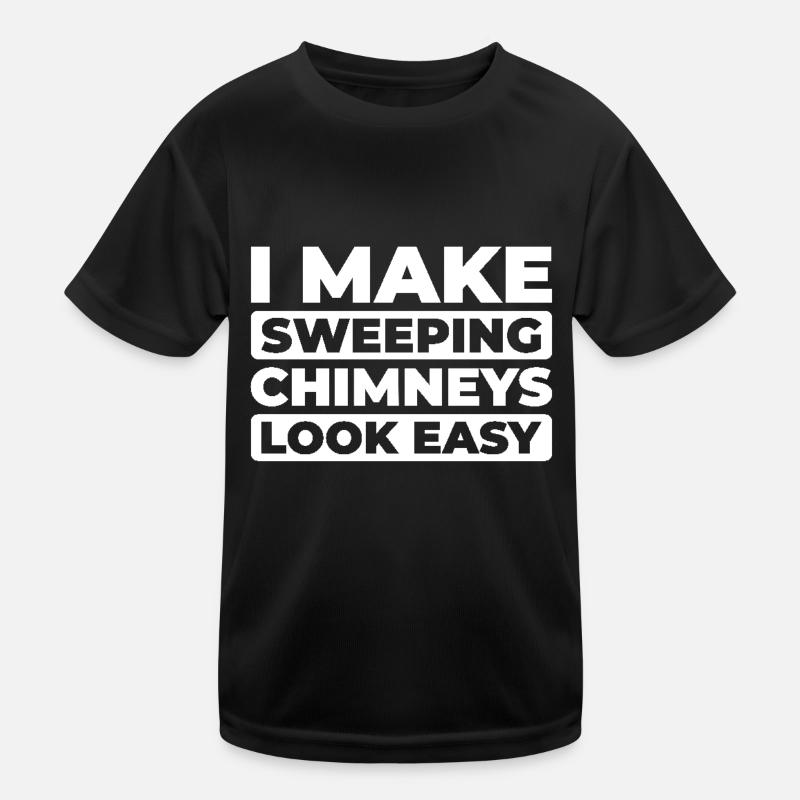 Chimney sweep Kids Functional T-Shirt
