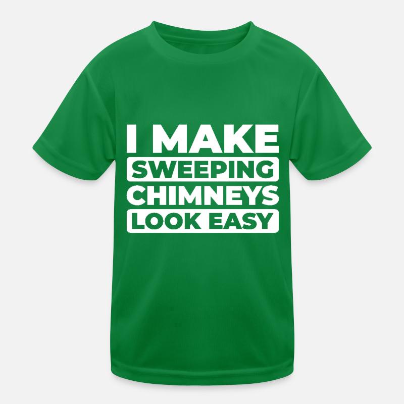 Chimney sweep Kids Functional T-Shirt
