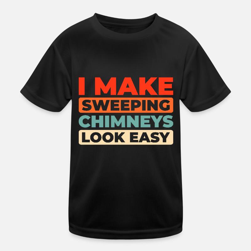 Chimney sweep Kids Functional T-Shirt