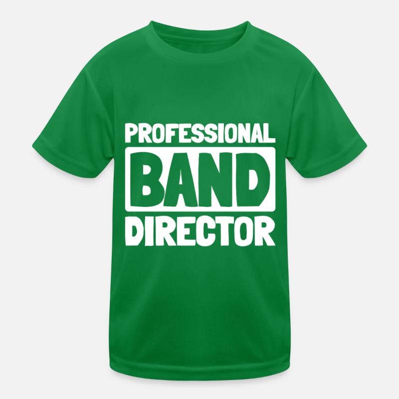 Band Director Kids Functional T-Shirt