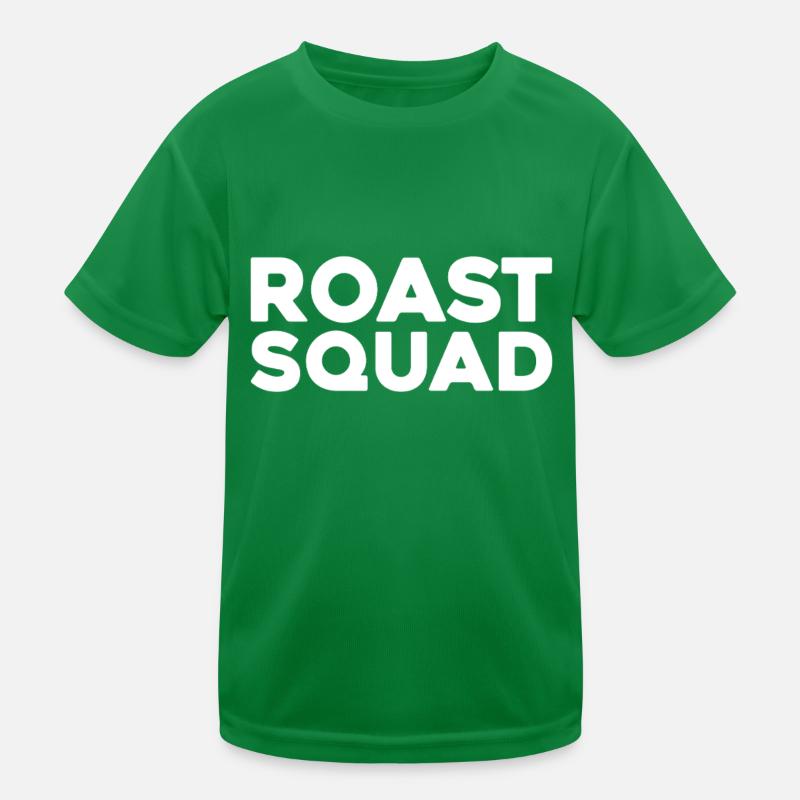 Coffee Roaster Squad Kids Functional T-Shirt