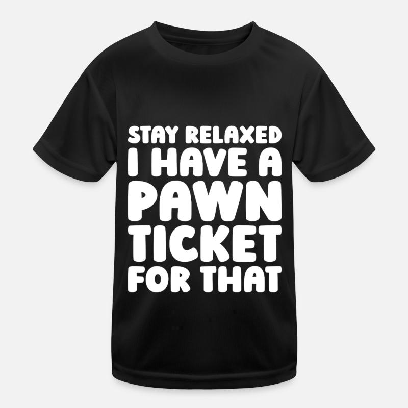 Pfandleiher Kinder Funktions-T-Shirt