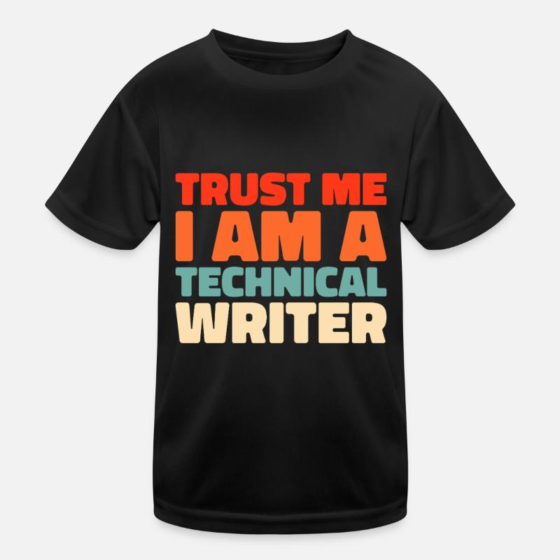 Technical Writer Kids Functional T-Shirt