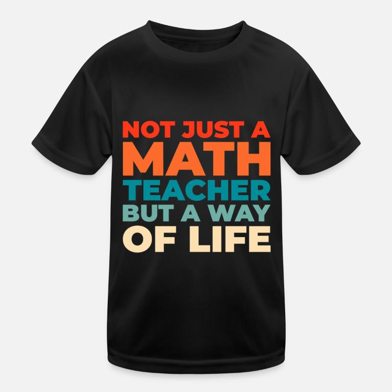 Mathelehrer Mathe Lehrer Kinder Funktions-T-Shirt