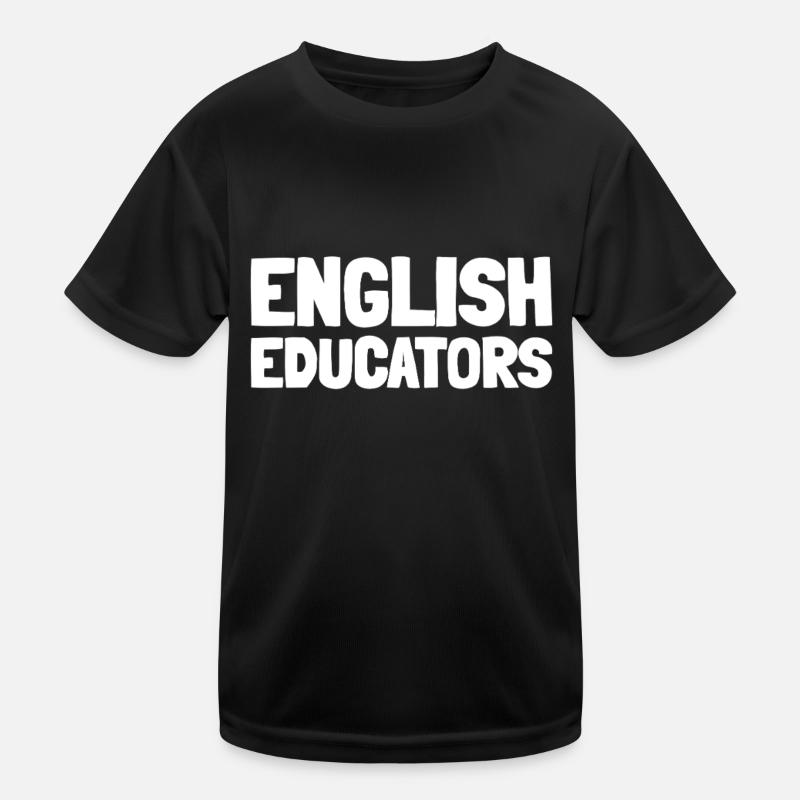 Englischlehrer Englisch Lehrer Team Kinder Funktions-T-Shirt