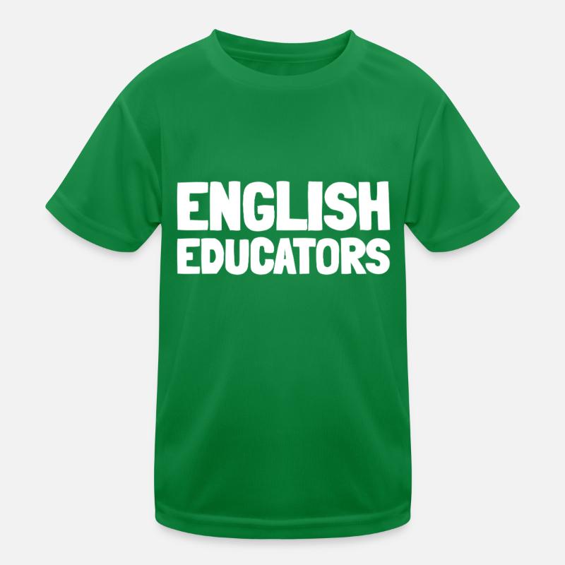 Englischlehrer Englisch Lehrer Team Kinder Funktions-T-Shirt