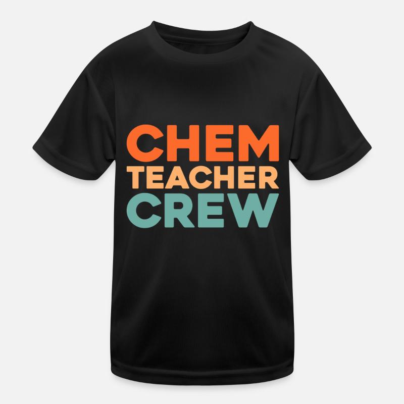 Professeur de chimie Équipe de professeurs de chimie T-shirt sport Enfant