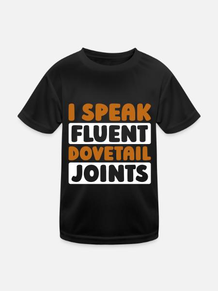 Charpentier Charpentier - T-shirt sport Enfant - noir - Devant