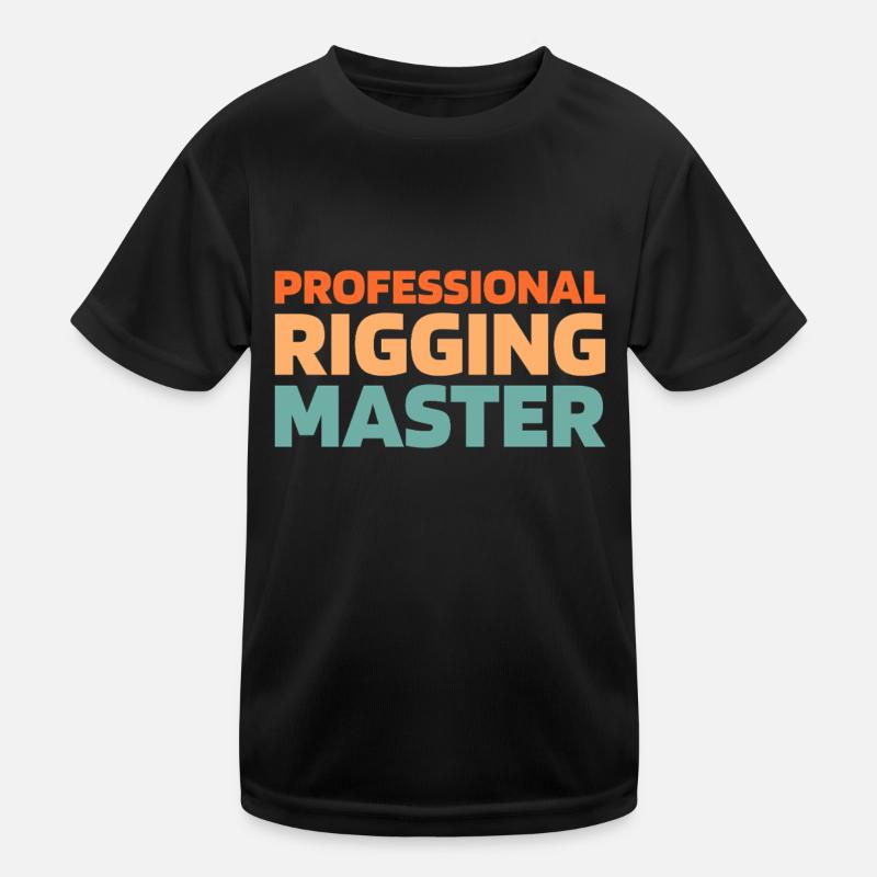 Rigger Kinder Funktions-T-Shirt
