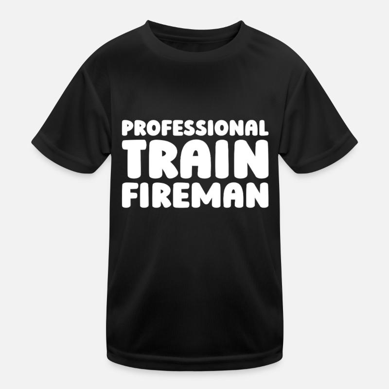 Formation des pompiers T-shirt sport Enfant