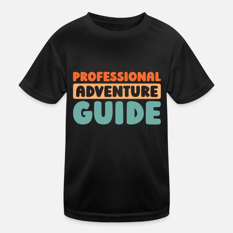 Reiseleiter Kinder Funktions-T-Shirt