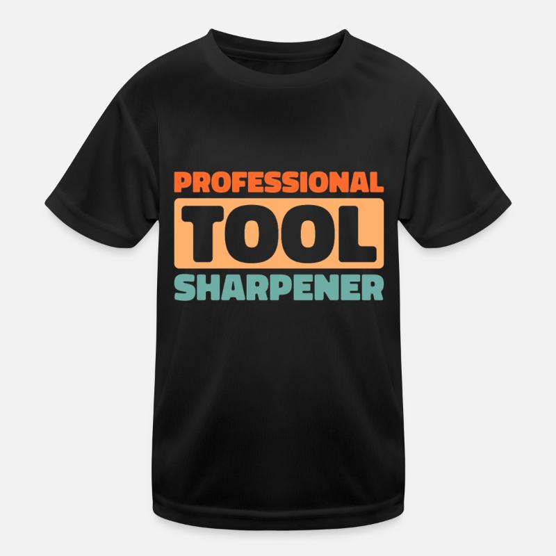 Werkzeugschleifer Kinder Funktions-T-Shirt