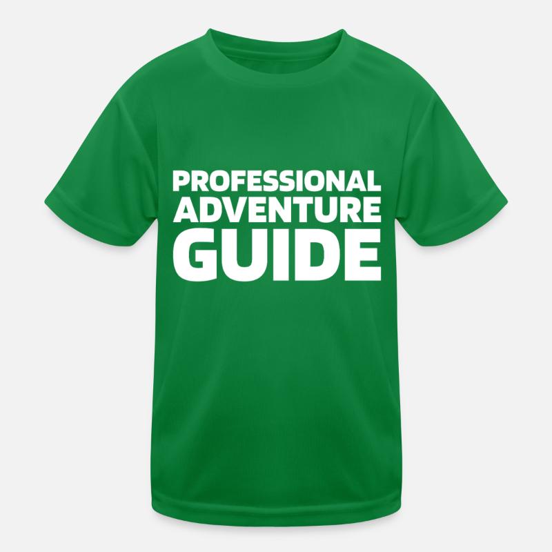 Reiseleiter Kinder Funktions-T-Shirt